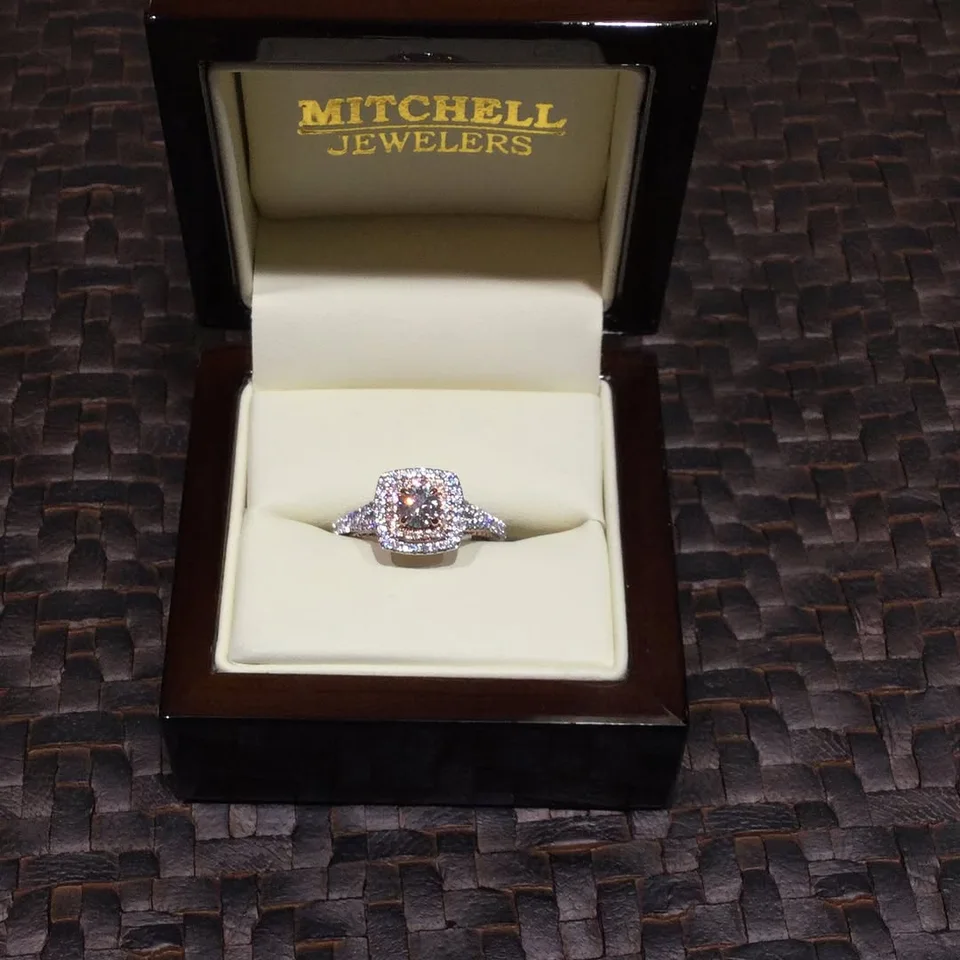 Diamond engagement rings shared by Mitchell Jewelers, photo 3
