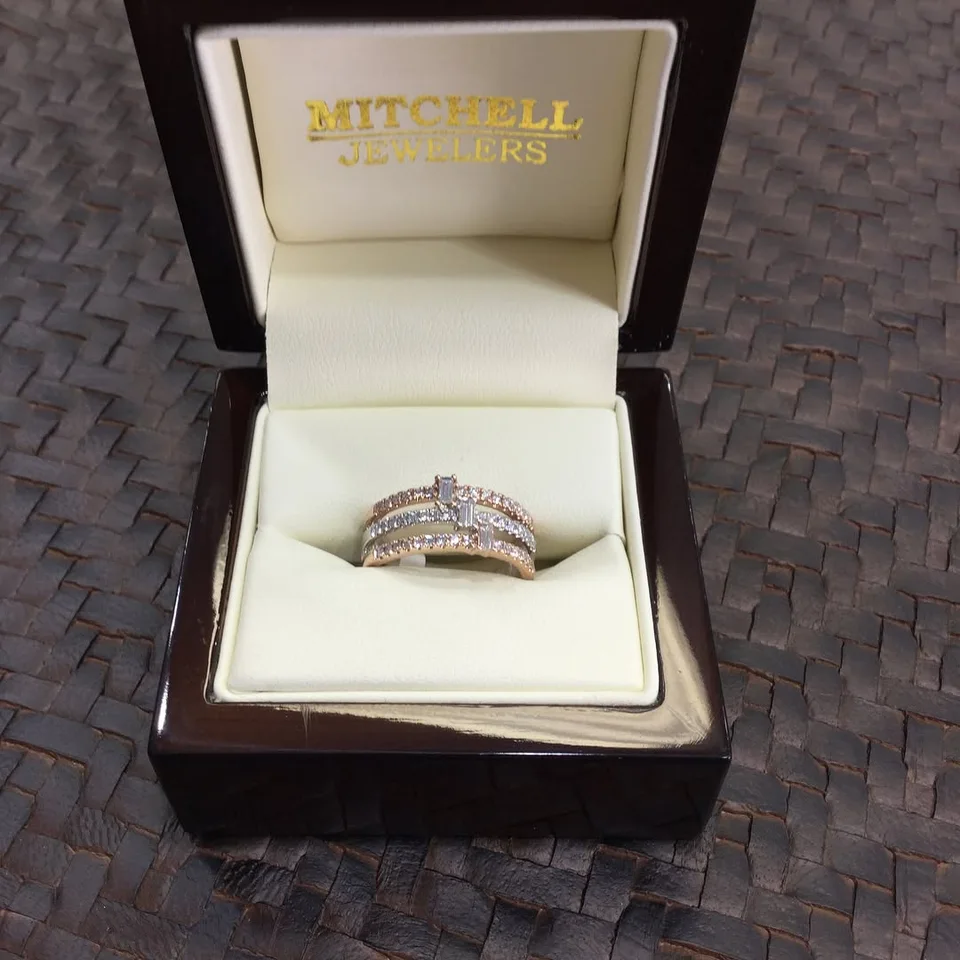 Diamond engagement rings shared by Mitchell Jewelers, photo 8