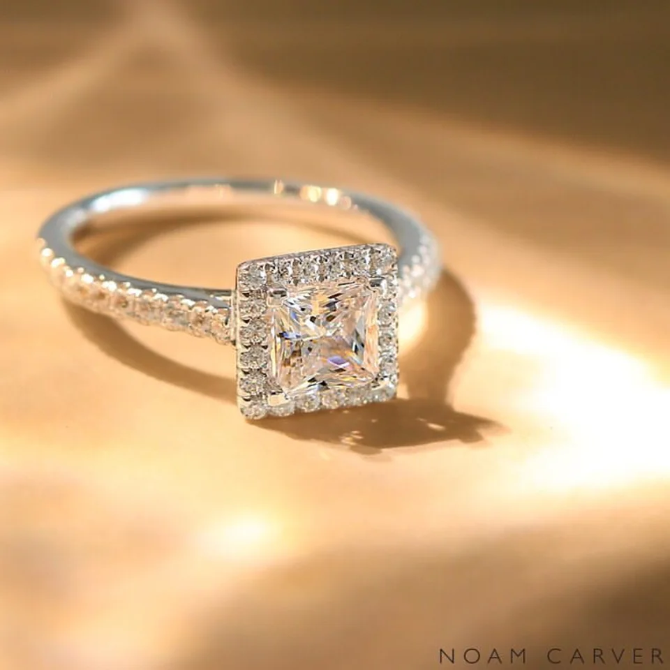 Noam Carver engagement rings shared by Mitchell Jewelers, photo 2