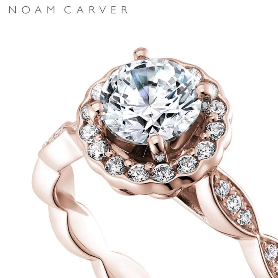 Noam Carver engagement rings shared by Mitchell Jewelers, photo 5
