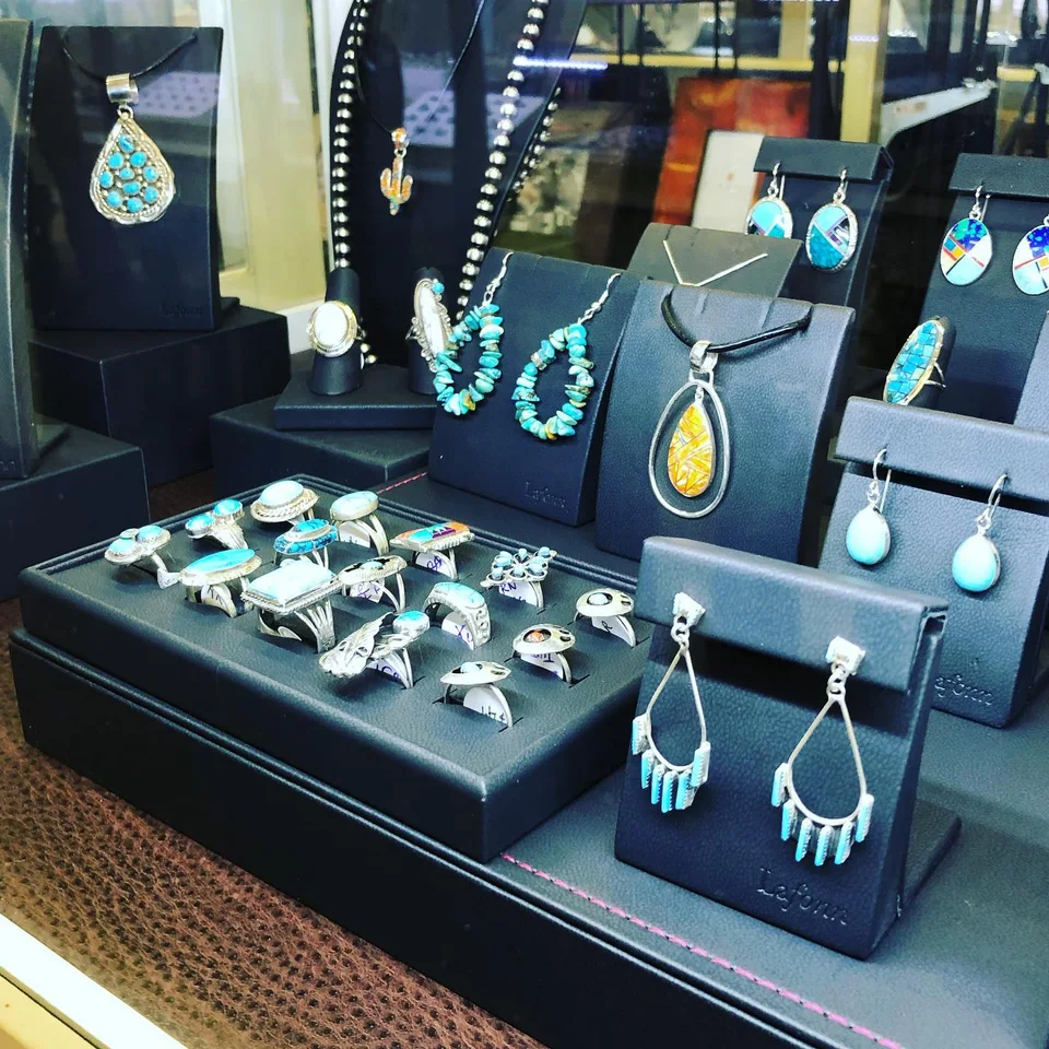Turquoise jewelry shared by Mitchell Jewelers