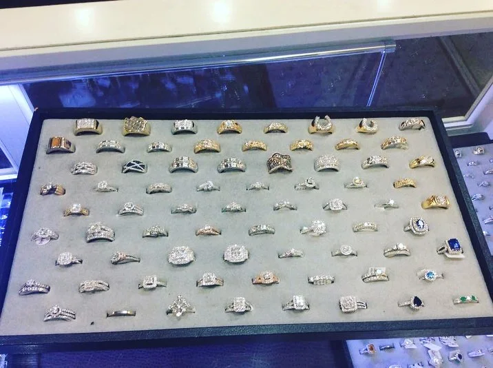 Diamond rings from an archived Mitchell Jewelers collection, photo 3